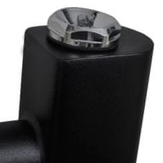 shumee Černý žebříkový radiátor obloukový ústřední topení 480x480 mm