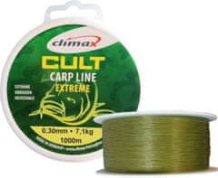 Climax Silon CLIMAX CULT Carp Line Extreme mattolive 1000m 0,30mm