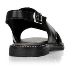 Remonte černé neformální otevřené sandály 41