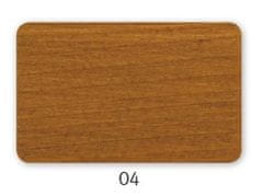 Clou Vodou ředitelná lazura L12 AQUA CLOUsil, č.4 ořech, ekologicky nezávadná lazura na dřevo, vhodná pro interiér i exteriér, chrání dřevo po dlouhou dobu před vlhkostí i UV zářením., 2,5 l