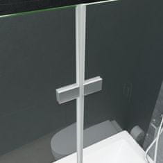 shumee Skládací sprchový kout se 2 panely ESG 120 x 140 cm