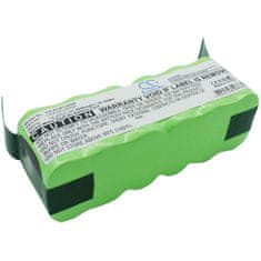 CameronSino Baterie pro Ecovacs X500, KK8, Deebot CR120, Dibea, Haier, 2000mAh