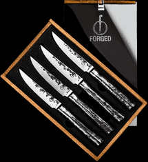 Forged Steakové nože Intense 4 ks 11,5 cm, Forged