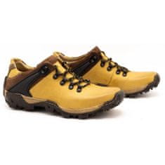 KENT Pánská treková obuv 116 žlutá velikost 45