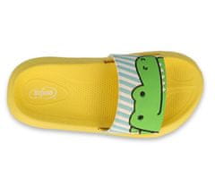 Befado dětské pantofle ANIMALS 152X003 žluté velikost 29