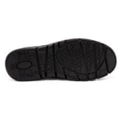 Joker Pánská kožená nazouvací obuv 507J černá velikost 41