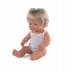MINILAND Doll holčička evropská panenka 38cm