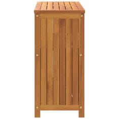 shumee Zahradní konzolový stůl 80 x 35 x 75 cm masivní akáciové dřevo