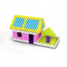 MELI Bloky Basic Pink 600 ks stavebních bloků