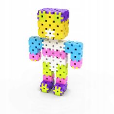 MELI Bloky Basic Pink 600 ks stavebních bloků