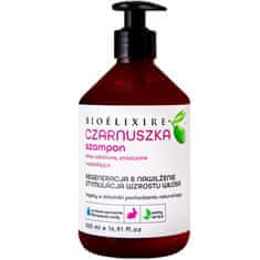 Bioelixire Black seed šampon pro oslabené, poškozené a vypadávající vlasy 500ml