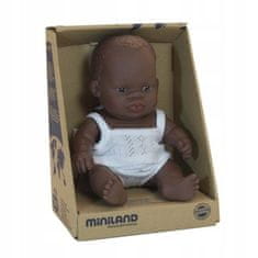 MINILAND Africká panenka Baby 21 cm