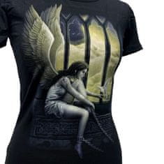 Rock Eagle COPY Dámské bavlněné tričko s HD potiskem anděla THREL02, S