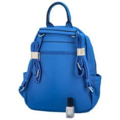 Maria C. Městský dámský koženkový batoh Marfa, modrá