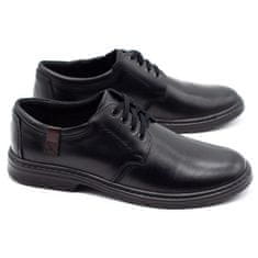 Joker Pánská kožená obuv 415 černá velikost 42