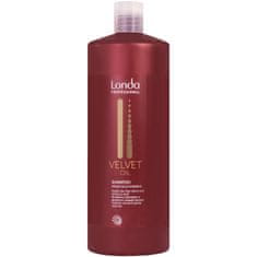 Velvet Oil - Šampon pro suché a normální vlasy, ochrana před krepatěním vlasů, 1000ml
