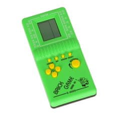 Aga KIK Digitální hra Brick Game Tetris zelený