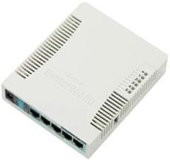 Mikrotik Access point +L4, 128MB RAM, 600MHz, 5x LAN, 1x 2,4GHz, 802.11n, USB, PoE