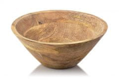 Cookini Dekorační miska LOGAN dřevěná 25x10 cm
