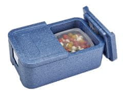 Cambro 2-komorový termoizolační box GoBox, Cambro, Modrá, 437x276x(H)175mm - EPPMDB4428159