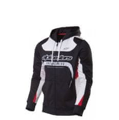 Alpinestars mikina Session Fleece hoodie (černo/bílá), XL