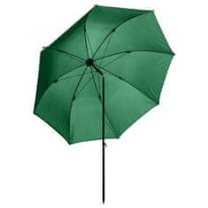 shumee Rybářský deštník zelený 240 x 210 cm
