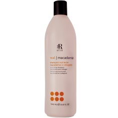 RR Line Macadamia Star Shampoo - vyživující a hydratační vlasový šampon s makadamovým olejem a kolagenem, obnovení svěžesti, zářivosti a hebkosti, 1000ml