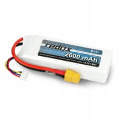 REDOX LiPo pack Redox baterie 2600 mAh 11,1V 20C