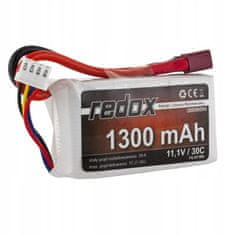 REDOX Balení Redox LiPo 11,1V 1300mAh 30c baterie