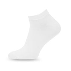 SOKKO 6x Pánské bambusové ponožky 42-44 - Bílé