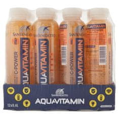 Aquavitamin C-POWER 12x0,4L Pomeranč