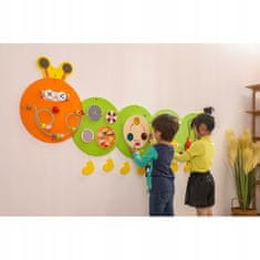 Viga Toys  Dřevěná deska Caterpillar FSC Mo certifikát