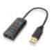Sharkoon sluchátka Skiller SGH3, + USB externí zvuková karta