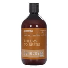 Benecos Šampon Unisex Beer, BIO, 500 ml