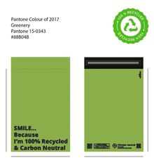 SRMAILING Plastová Obálka Zelená 30.5x40.6cm ( 100ks )