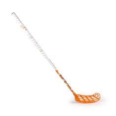 Realstick Florbalová hokejka Oval Orange 28 Flex (Varianta: 100cm, Strana: Pravá ruka dole)