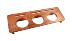 LAVA Metal Dřevěný stojan na 3x hrnec průměr 10 cm