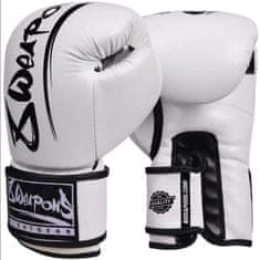 Fairtex 8 WEAPONS Boxerské rukavice Unlimited - bílo/černé