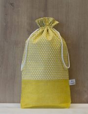 Wrap Up Funkční obal na pečivo - velikost L (vnitřní rozměr 40 x 24 cm) Barevný: Žlutá půlená