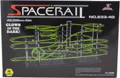 Space Rail KX9621 Kuličková dráha svítící ve tmě úroveň 4 72 cm x 34 cm x 36 cm