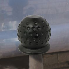 CarPoint Krytka na kouli tažného zařízení - gumová černá / golfový míček