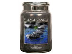 Village Candle Clarity 602g svíčka s vůní citronu, deště a bergamotu