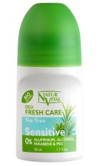 Laino NaturVital Tea tree deodorant 50ml tělový deodorant pro citlivou pokožku s vůní zeleného čaje