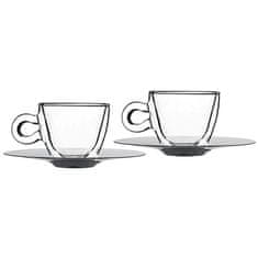Skleničky Luigi Bormioli, Thermic Glass 2 espresso cups | 2 ks x 6,5 cl