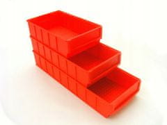 Allit ShelfBox 300 B policový kontejner | Červené