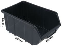 PATROL Úložný kontejner - Ecobox velký | Černá