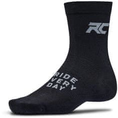 Ride Concepts CORE synthetic 6" - BLACK - ponožky - Black (Unisex), S