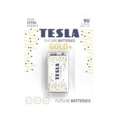 Tesla Batteries TESLA 9V GOLD+ Alkaline 1 ks blistr 6LR61 NEW