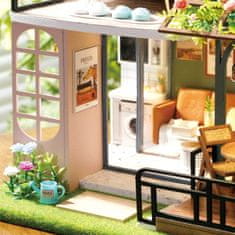 HABARRI DIY miniaturní domeček - stavebnice - nábytek - dřevo - LED