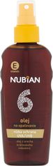 Nubian OF 6 olej na opalování ve spreji, 150 ml